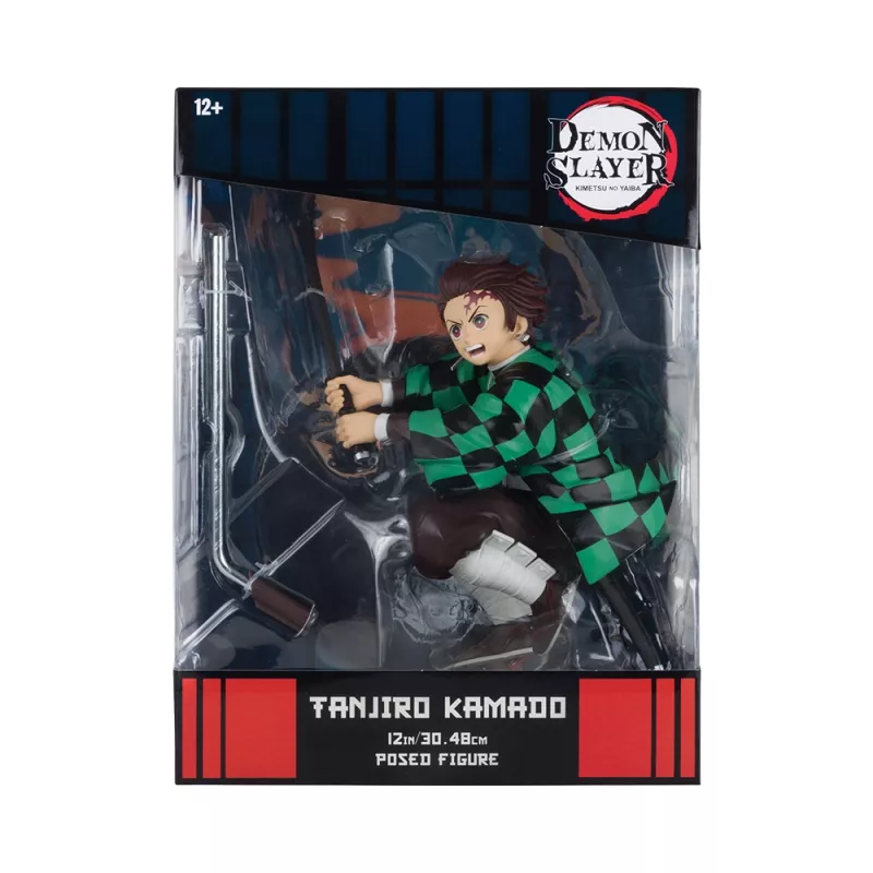 Grande statua in scatola Demon Slayer Tanjiro Kamado 30cm McFarlane Toys