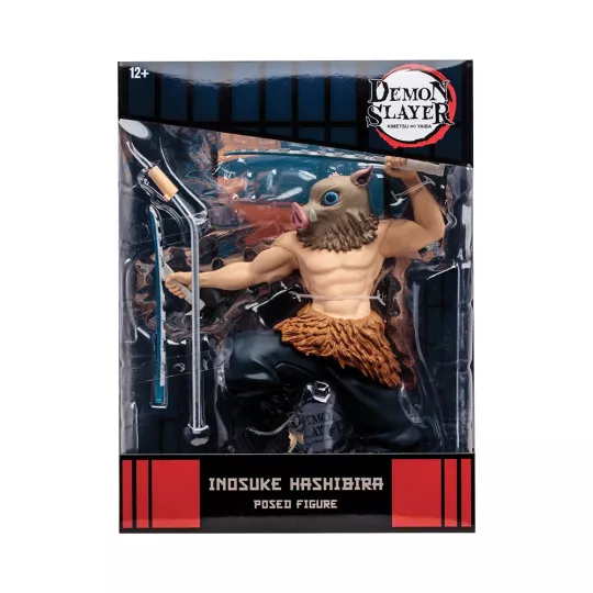 Grande statua in scatola Demon Slayer Inosuke Hashibira 30cm McFarlane Toys