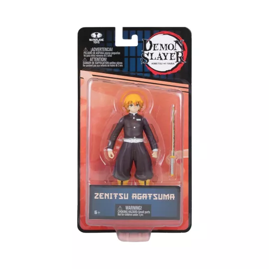 Action figure in scatola Demon Slayer Zenitsu Agatsuma 13cm McFarlane Toys