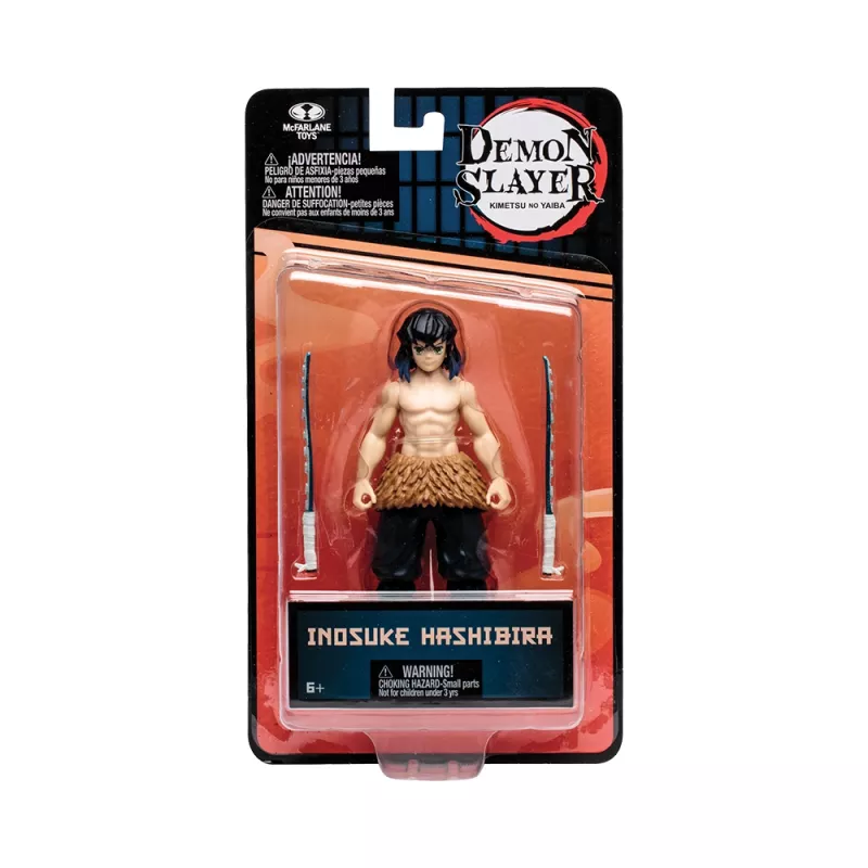 Action figure in scatola Demon Slayer Inosuke Hashibira 13cm McFarlane Toys