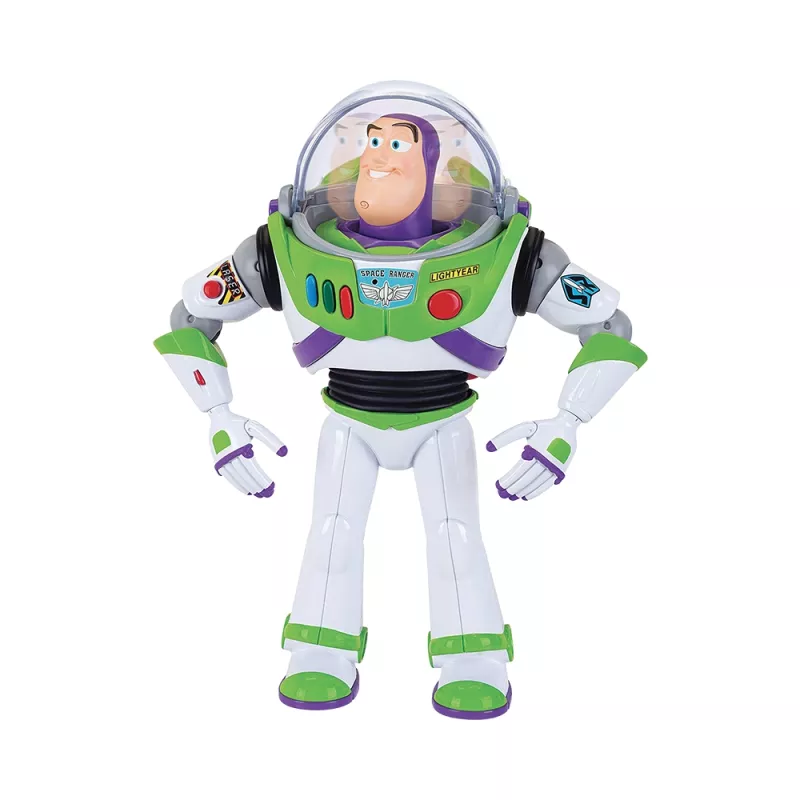 Figurine interactive Incroyable Buzz l'Éclair 30cm Toy Story 4 Lansay en boîte