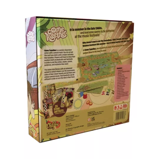 Matagot Chilifox Games Come Together Experten-Brettspiel-Schachtel