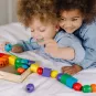 Große Fädelperlen aus Holz in Kiste (30 Teile) - Melissa & Doug