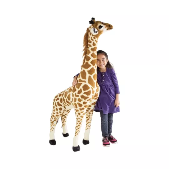 Riesen-Giraffe Lebensechtes XXL-Plüschtier (1,40m) - Melissa & Doug