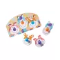 Puzzle premier âge en bois avec gros boutons animaux de la ferme Melissa & Doug