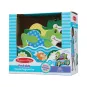 Jouet premier âge à tirer en bois avec deux grenouilles bondissantes Melissa & Doug