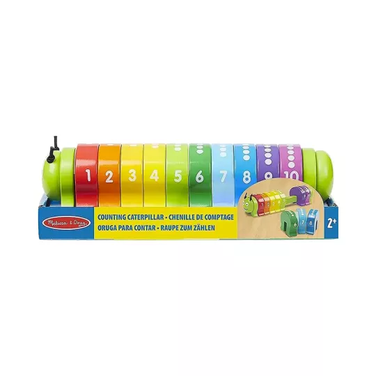 Zahlen-Raupe Rechenspielzeug aus Holz - Melissa & Doug