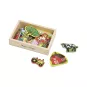 Coffret Animaux de la Ferme Magnétiques en Bois (20 Pièces) - Melissa & Doug