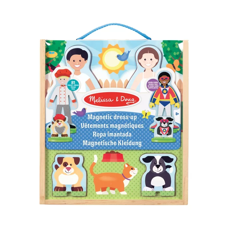 Poupées Magnétiques en Bois Métiers (Occupations) - Melissa & Doug