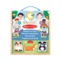 Magnetische Holz-Anziehpuppen Berufe - Melissa & Doug