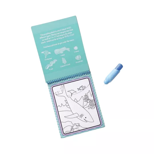 Melissa & Doug Water Wow Meeresgrund Malbuch mit Wassertstift