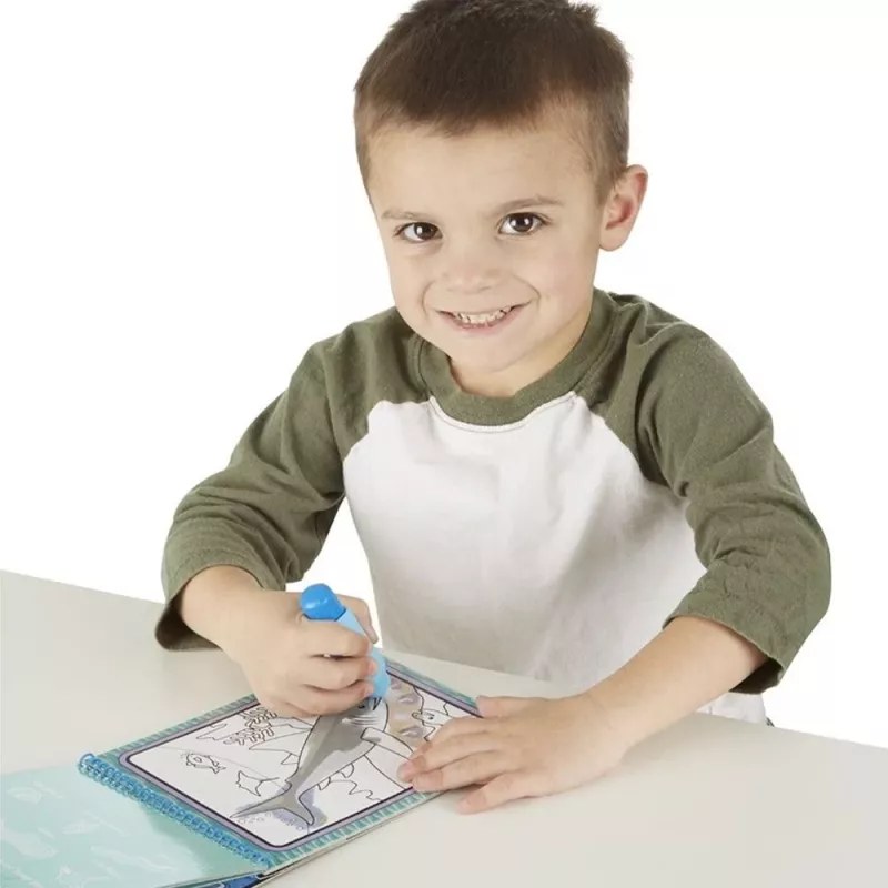 Water Wow! Album da Colorare con Acqua Fondali Marini - Melissa & Doug