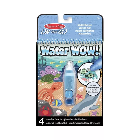 Water Wow! Carnet de Coloriage à l'Eau Fonds Marins - Melissa & Doug