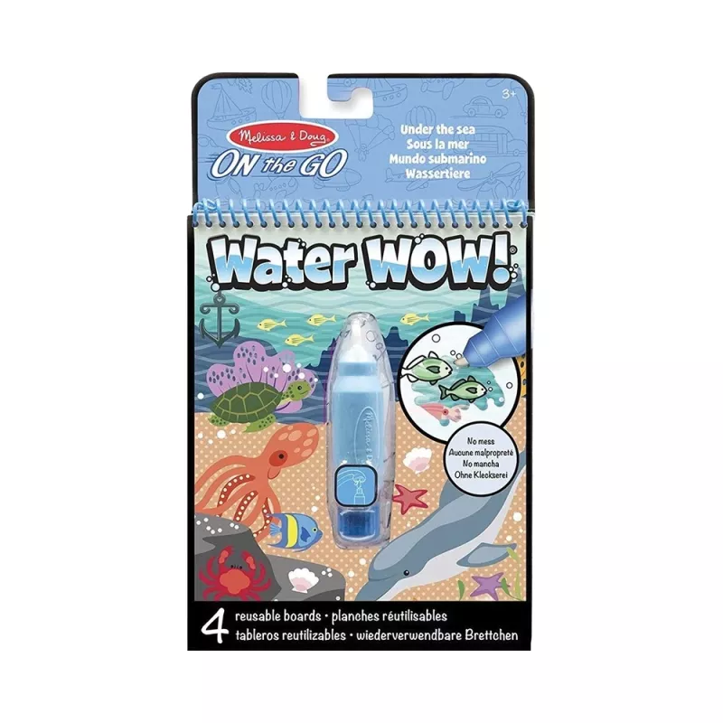 Water Wow! Carnet de Coloriage à l'Eau Fonds Marins - Melissa & Doug