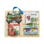 Planche d'Éveil à Verrous en Bois Massif - Melissa & Doug