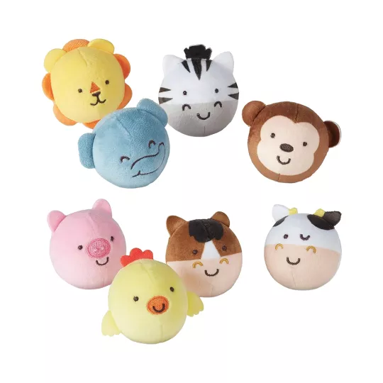 Rollables Safari Set 4 Balles Animaux Sauvages - Melissa & Doug