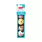 Melissa & Doug Rollables 4-teiliges Bauernhoftiere Holz-Rollenbälle-Set