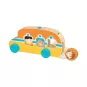 Bus Scolaire en Bois Roll & Ride GO Tots (4 Pièces) - Melissa & Doug
