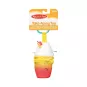 Melissa & Doug Bubble Tea Becher Stoff-Greifling mit Spiegel und Bändern