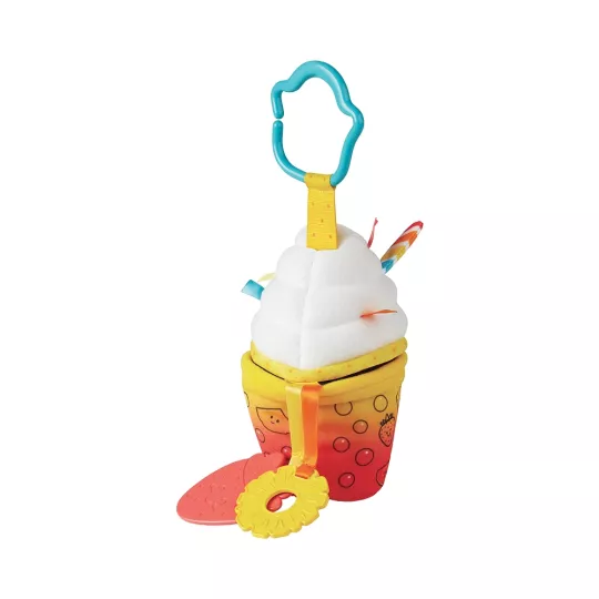 Bubble Tea Rassel-Babyspielzeug zum Befestigen - Melissa & Doug