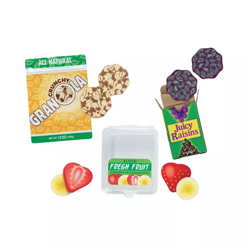 Melissa & Doug Let's Explore weiche Picknick-Kühlbox mit Spiellebensmitteln aus Holz und Filz