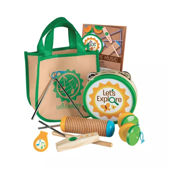 Coffret Veillée Musicale Autour du Feu Let's Explore (15 Pièces) - Melissa & Doug
