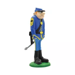 Statuetta da collezione in resina Sergente Chesterfield I Tuniche Blu Plastoy Dupuis