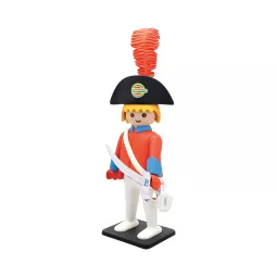 Grande statua in resina Playmobil Vintage L'Ufficiale della Guardia Plastoy Collectoys