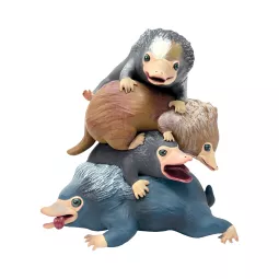 Statuetta in miniatura da collezione in metallo di piombo Pila di Niffler Harry Potter Pixi Wizarding World