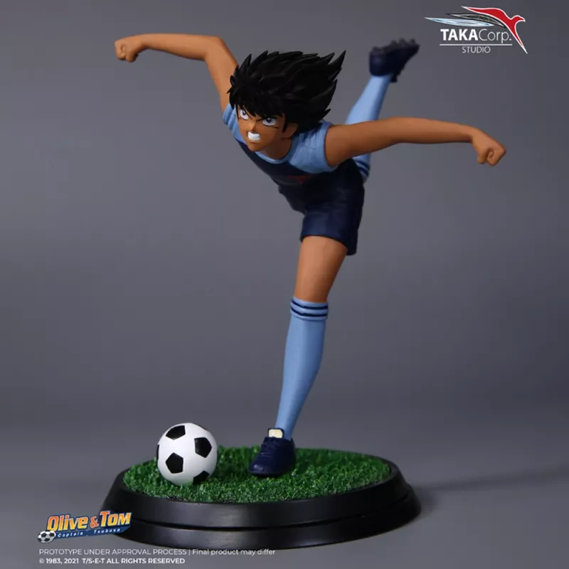 Figura in PVC Kojiro Hyuga Mark Landers Captain Tsubasa 22cm Plastoy Abysse Corp