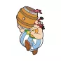 Magnet Figurine PVC Astérix chez les Bretons - Plastoy