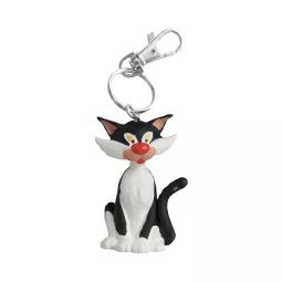 Porte-clés figurine PVC Le Chat de Gaston Lagaffe Dupuis Plastoy