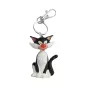 Porte-clés figurine PVC Le Chat de Gaston Lagaffe Dupuis Plastoy