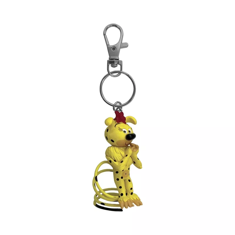 Plastoy Dupuis Marsu Productions Marsupilami Dame PVC Figur Schlüsselanhänger