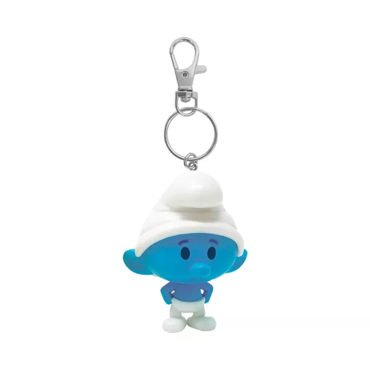 Porte-clés figurine PVC Chibi Schtroumpf Les Schtroumpfs Peyo Plastoy