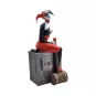 Tirelire décorative Harley Quinn sur coffre-fort DC Comics Plastoy Abysse Corp