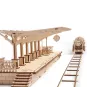 Maquette Puzzle Gare Ferroviaire 196 Pièces (Multilingue)