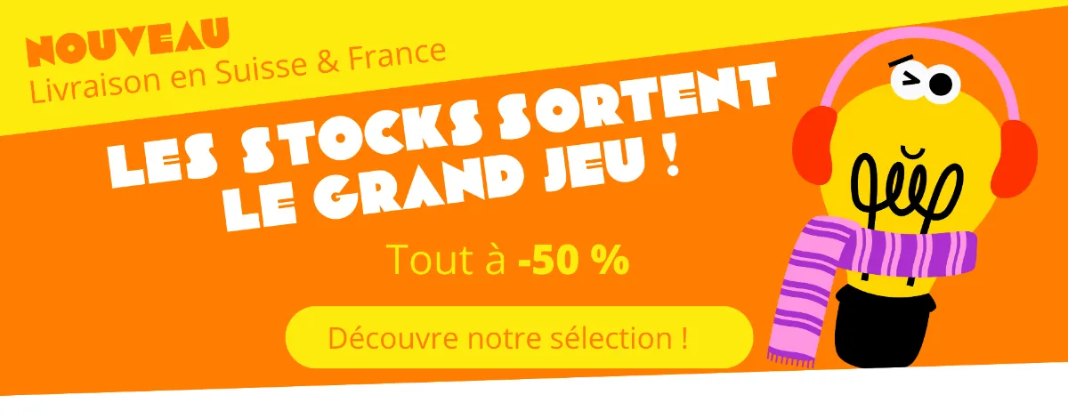 Découvrez notre sélection de jeux et loisirs créatifs Jeux et loisirs créatifs pour toute la famille